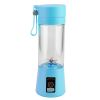 Portable Juicer Blender Usb Rechargeable Juicer Cup Fruit Baby Food Mixing Machine W/ 6 Blades Powerful Motor