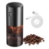 Electric Cordless Coffee Bean Grinder Rechargeable Battery 5 Levels Coarseness Ceramic Core Portable Coffee Grinder With Removable Cup For Espresso Co