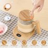 Electric Mixing Mug 400Ml High Speed Mixing Cup Usb Rechargeable Self String Mug With Warming Pad For Coffee Milk Protein Powder Egg
