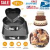 Non-Stick Springform Cake Pan Leakproof 9"10"11" Bakeware Pan W/ Removable Bottom 3Pcs/Set