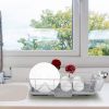 3Pcs Dish Drainer Drying Rack Set Drainer Drain Board Dish Rack K W/ Plastic Cutlery Holder Drain Board