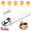 Heated Ice Cream Scoop Rechargeable Electric Ice Cream Scooper Ip66 Waterproof 45S Fast Heating To 158°F 5-Min Auto Shutoff For Hard Ice Cream Gelato