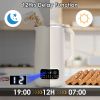 27Oz Nut Milk Maker With 12Hours Delay Function Self-Cleaning Keep Warm Automatic Soy Milk Maker Machine For Homemade Soya Milk Rice Paste Juice Corn
