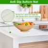 Foldable Stone Dish Drying Mats Home Dish Quick Drying Stone Pad Super Absorbent Diatomaceous Earth Draining Mat With Anti-Slip Net Sanding Pad For Di