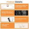 6L/1.59Gal Electric Hot Pot With Divider And Lid 2000W Stainless Steel With 2 Heat Settings Independent Control Overheat Protection Ladle & Slotted Sp