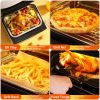 15.8Qt Air Fryer Family Size 1400W Powerful Oilless Cooker Crisp Bake Grill Dehydrate Touch Screen Customized Temperature Time Visible Window