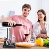 5-In-1 Electric Wine Opener Set Usb Rechargeable Wine Corkscrew Bottle Opener Cordless Corkscrew Remover With Charging Base With Wine Pourer Vacuum St