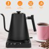 1200W Electric Gooseneck Kettle With Precise Temperature Control Up To 24H Timer Auto Off Protection Fast Heating Stainless Steel Water Boiler For Cof