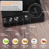 1200W Electric Gooseneck Kettle With Precise Temperature Control Up To 24H Timer Auto Off Protection Fast Heating Stainless Steel Water Boiler For Cof