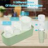 Ice Cube Tray Fit For 20Oz/30Oz/40Oz Stanley Cup Easy Release Silicone Hallow Cylinder Tumbler Ice Cube Mold With Lid And Bin For Iced Juice Whiskey C