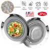 2Pcs 4.53In Kitchen Sink Strainer Stainless Steel Mesh Drain Basket Stopper 0.74 Wide Rim Food Catcher Sink Waste Plug
