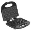 Electric Waffle Maker With Non-Stick Plates Double-Sided Heating For Making Waffle Toaster 750W