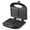Electric Waffle Maker With Non-Stick Plates Double-Sided Heating For Making Waffle Toaster 750W