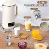 27Oz Nut Milk Maker With 12Hours Delay Function Self-Cleaning Keep Warm Automatic Soy Milk Maker Machine For Homemade Soya Milk Rice Paste Juice Corn