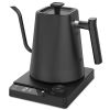1200W Electric Gooseneck Kettle With Precise Temperature Control Up To 24H Timer Auto Off Protection Fast Heating Stainless Steel Water Boiler For Cof