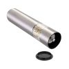 Electric Salt Pepper Grinder With Light Adjustable Coarseness Stainless Steel Salt Pepper Shaker Battery Operated Pepper Grinder Mill Easy Refill And