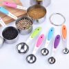 12Pcs Measuring Cups Spoons Set Stainless Steel Kitchen Measurement Tool For Cooking Baking Dry Spices Liquid Ingredients Easy To Read Markings