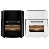15.8Qt Air Fryer Family Size 1400W Powerful Oilless Cooker Crisp Bake Grill Dehydrate Touch Screen Customized Temperature Time Visible Window