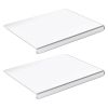 Clear Acrylic Kitchen Cutting Board With Counter Lip 17.71X15.74In Non-Slip Transparent Countertop Cutting Board Kitchen Countertop Protector For Dini