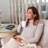 Desktop Electric Mug Warmer Auto Shut Off Timer Setting 6 Temperature Levels Cup Warmer For Milk Tea Cup Heating Plate