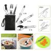 12Pcs Camping Cookware Set Camping Stove Aluminum Pot Pans Kit For Hiking Picnic Outdoor With Cup Fork Spoon Knife