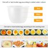 Electric Egg Cooker 7-Capacity Bpa-Free Hard-Boiled Egg Maker W/ Auto-Off Measuring Cup For Hard Boiled Steamed Vegetables Seafood Dumplings