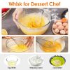 1000W 5 In 1 Immersion Hand Blender Stainless Steel Hand Mixer With 12 Speeds Turbo Mode Food Processor With 20Oz Beaker 17Oz Chopper Whisk Milk Froth