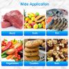 Cordless Handheld Vacuum Sealer Mini Food Vacuum Saver Rechargeable Food Vacuum Pump With 10 Reusable Sous Vide Bags