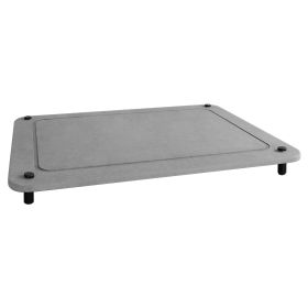 Stone Dish Drying Mats Home Dish Quick Drying Stone Pad Diatomaceous Earth Draining Mat With Anti-Slip Stainless Steel Feet