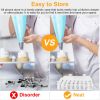 24Pcs Cake Decorating Supplies Kit Stainless Steel Diy Baking Supplies Icing Tips With Pastry Bags & Disposable Coupler & Storage Case