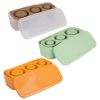 Ice Cube Tray Fit For 20Oz/30Oz/40Oz Stanley Cup Easy Release Silicone Hallow Cylinder Tumbler Ice Cube Mold With Lid And Bin For Iced Juice Whiskey C