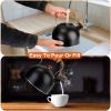 2.2Quarts Stainless Steel Tea Coffee Milk Kettle Stovetop Kettle Loud Whistling Teapot W/ Nylon Handle