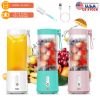 450Ml/15.2Oz Portable Fruit Blender With 6 Blades Rechargeable Juice Cup For Shakes Smoothies Juice Personal Mini Fruit Mixer For Outdoor Gym Office
