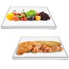 Clear Acrylic Kitchen Cutting Board With Counter Lip 17.71X15.74In Non-Slip Transparent Countertop Cutting Board Kitchen Countertop Protector For Dini