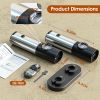 Electric Salt And Pepper Grinder Rechargeable Charging Base Automatic Salt Mill Led Indicator Adjustable Coarseness One Hand Easy Operation
