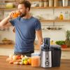 1000W Centrifugal Juicer Juice Extractor With 2 Speeds 2.6In Wide Feed Chute 17Oz Juicer Cup 54Oz Pulp Collector Electric Juicer For Fruits Vegetables