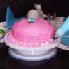 11In Rotating Cake Turntable 108Pcs Cake Decorating Supplies Kit Revolving Cake Table Stand Base Baking Tools