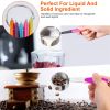 12Pcs Measuring Cups Spoons Set Stainless Steel Kitchen Measurement Tool For Cooking Baking Dry Spices Liquid Ingredients Easy To Read Markings