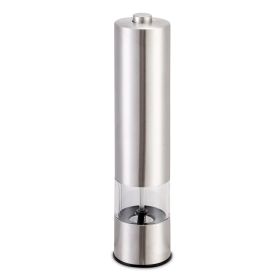 Electric Salt Pepper Grinder With Light Adjustable Coarseness Stainless Steel Salt Pepper Shaker Battery Operated Pepper Grinder Mill Easy Refill And
