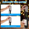 4 In 1 Electric Wine Opener Set Rechargeable Wine Aerator Foil Cutter Vacuum Wine Stopper Wine Gifts For Men Women