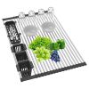 Extra Large Stretchable Roll Up Dish Drying Rack With 2 Removable Utensil Baskets Foldable Over Sink Stainless Steel Dish Drying Rack 12.59In To 23.22