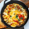Pre-Seasoned Cast Iron Skillet Oven Safe Cookware Heat-Resistant Holder 12Inch Large Frying Pan Non-Stick Like Surface Cooking Frying Searing Baking