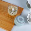 Mini Electric Garlic Chopper 8.45Oz Cordless Garlic Mincer Food Chopper Rechargeable Food Blender Chili Nut Onion Pepper Meat Ginger Baby Food