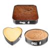 Non-Stick Springform Cake Pan Leakproof 9"10"11" Bakeware Pan W/ Removable Bottom 3Pcs/Set