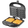 Electric Waffle Maker With Non-Stick Plates Double-Sided Heating For Making Waffle Toaster 750W