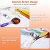 Dual Sided Magnetic Measuring Spoons With Leveler Stainless Steel Stackable Measuring Teaspoons Tablespoons For Dry Liquid Ingredients Set Of 8