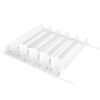 Drink Organizer For Fridge Spring Loaded Beverage Dispenser Width Adjustable Drink Holder With Automatic Pusher Glide 5 Rows Hold Up To 25 Cans Bottle