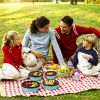 4Pcs Collapsible Bowls With Lids, Silicone Folding Food Storage Containers, Space Saving Camping Bowls, Microwave & Freezer & Dishwasher Safe Meal Pre