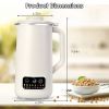 27Oz Nut Milk Maker With 12Hours Delay Function Self-Cleaning Keep Warm Automatic Soy Milk Maker Machine For Homemade Soya Milk Rice Paste Juice Corn
