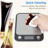 10000G/22Lbs Digital Kitchen Scale 7 Units Food Baking Electronic Weighing Scale W/ 1G/0.03Oz Precise Graduation Lcd Display Scale